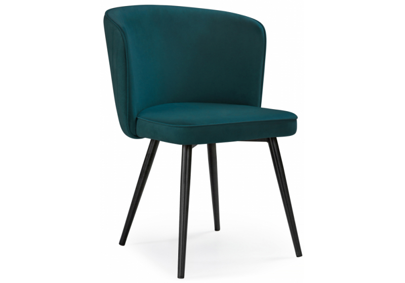 Стул на металлокаркасе Фрибур velutto 20 / черный (50x62x83). 