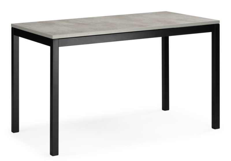 Стол деревянный Жаклин 120(170)x68 раздвижной лдсп / бетон метрополитен. 