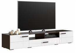 ТВ-тумба Иоги 2.0 венге / белый глянец (200x46x35)